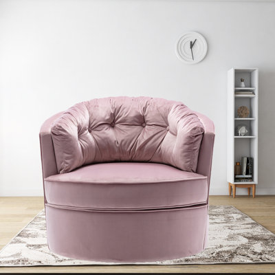 everly quinn barrel chair