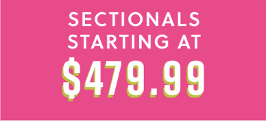 Sectionals Starting At $479