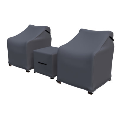 Antilles All-Weather Wicker Outdoor Conversation Set Cover With Cushions, Ottomans And Coffee Table by Forever Patio