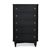 Azu 5 Drawer 36.5" W Chest by Ebern Designs